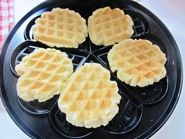 Waffle Kurabiye Yapımı