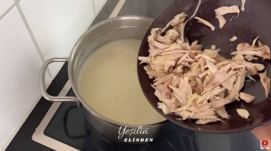 terbiyeli tavuk çorbası nasıl yapılır