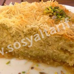 Kadayıflı Kek Tarifi