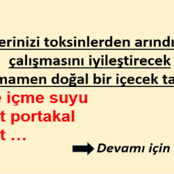 Karaciğeri Toksinlerden Arındıracak İçecek