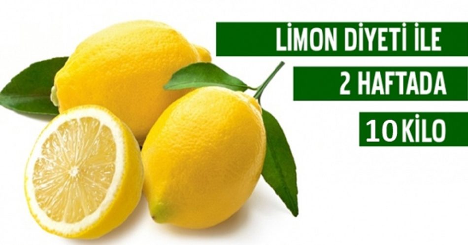 Limon Diyeti ile 2 Haftada 10 Kilo