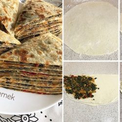 El Açması Ispanaklı Gözleme