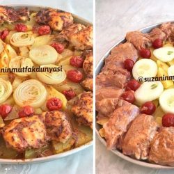 Fırında Soslu Tavuk