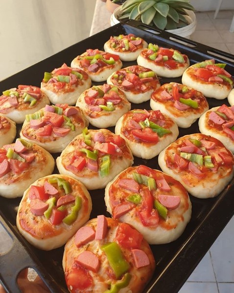 mini pizzalar