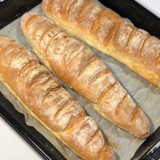 evde çıtır ekmek yapımı