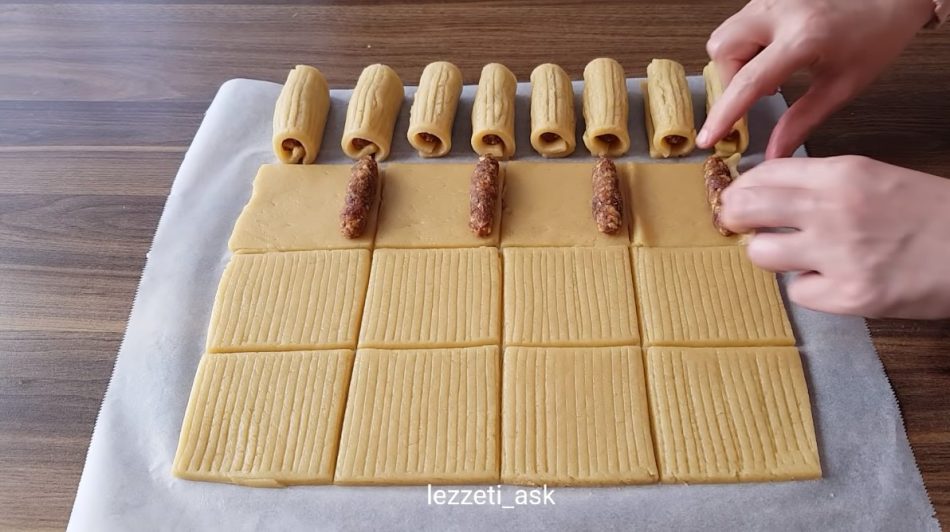 hurmalı kurabiye yapımı