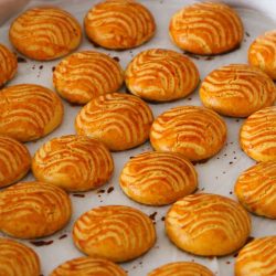 sıvı yağlı portakallı kurabiye yapılışı