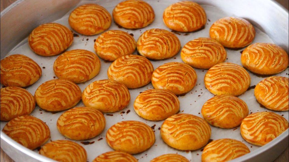 sıvı yağlı portakallı kurabiye yapılışı
