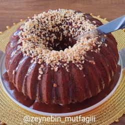 çikolata soslu kakaolu kek tarifi