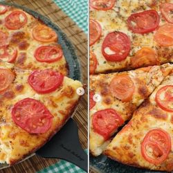 domatesli kekikli pizza tarifi