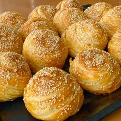 susamlı çıtır çıtır tatlı çörek tarifi
