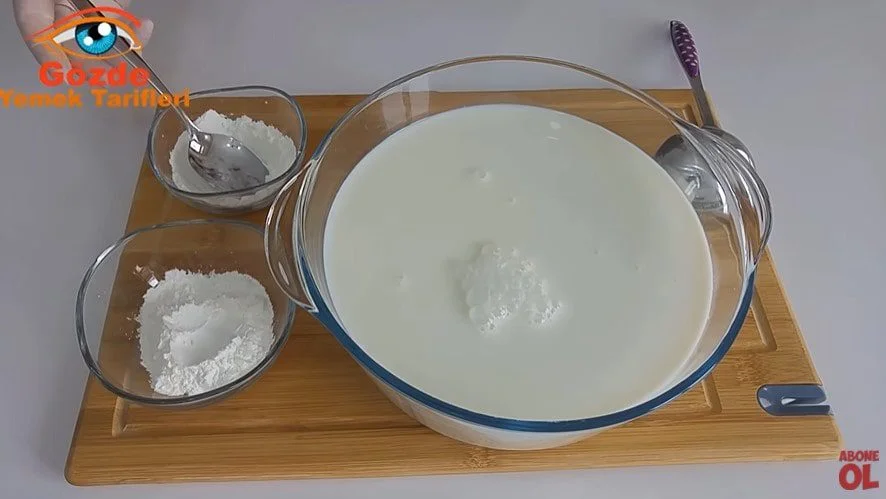 nişastalı yoğurt mayalama