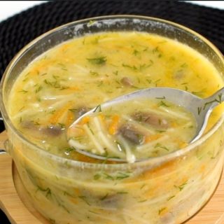 sebzeli mantar çorbası nasıl yapılır