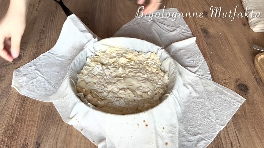 tavada peynirli pratik börek