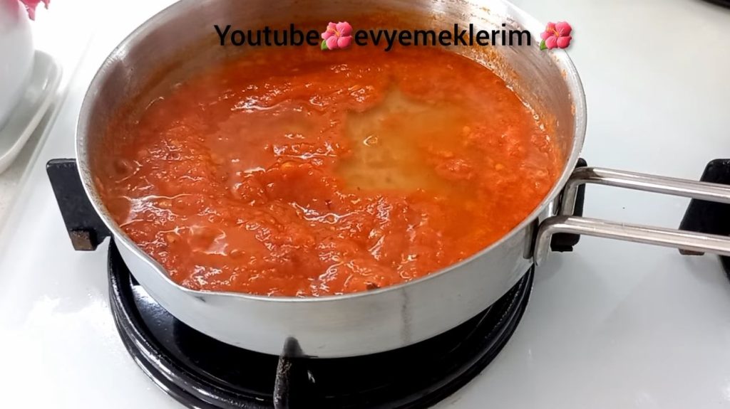 domates sosu yapımı