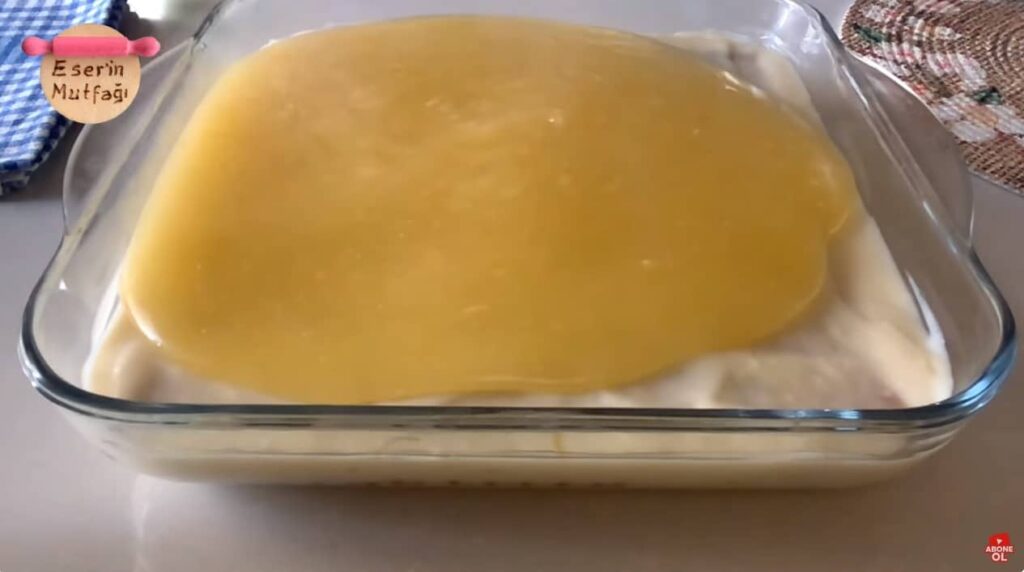limon soslu bisküvi pastası
