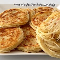 kadayıf gibi tel tel ayrılan katmer